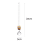 thumbnail image 2 of Crystal Ball Prism Suncatcher Charm Chakra, colgante de cristal para el hogar, la oficina, la decoración del jardín Ormromra CPB-US-DYP1060-3, 2 of 5