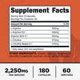 thumbnail image 5 of Primal Nitric Oxide Booster (2,250mg Per Serving)(180 Capsules), 5 of 5