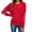 D-Red, variant on Tiweut Sweatshirt Women Valentine's Day Heart Print Sweatshirt Crewneck Long Sleeve Pullover Hoodless Tops