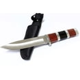 thumbnail image 2 of Defender-Xtreme 10" Hunting Knife Stainless Steel Blade with Wood Handle 8154, 2 of 2