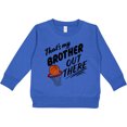 thumbnail image 2 of Inktastic That's My Brother out There Basketball Toddler Sweatshirt, 2 of 4
