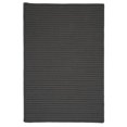 thumbnail image 1 of Colonial Mills Rug H661R024X072S Simply Home Solid - Gray 2 ft. x 6 ft. Braided Rug, 1 of 1
