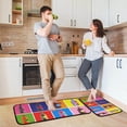 thumbnail image 6 of Colorful Wine Bottle Kitchen Rugs 2 Pieces, Artistic Floor Mat Room Area Rug Washable Carpet Perfect for Living Room Bedroom Entryway, 6 of 7
