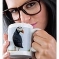 thumbnail image 2 of 3drose, Atlantic Puffin in a Puffinry on Mykines, Faroe Islands, Denmark, 15oz Mug, 2 of 6