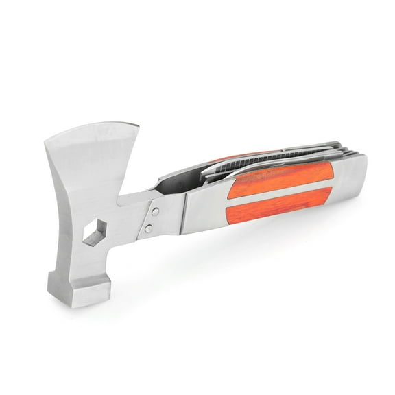 Sheffield 12-in-1 Axe-Head Multi Tool, Chrome