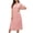 Multicolor, variant on Short Sleeve Mid-Calf Sleep Dress,Women's Casual Nightgown,Soft Relaxed-Fit Home Dress, Comfortable Sleepwear for All Seasons Daily Wear
