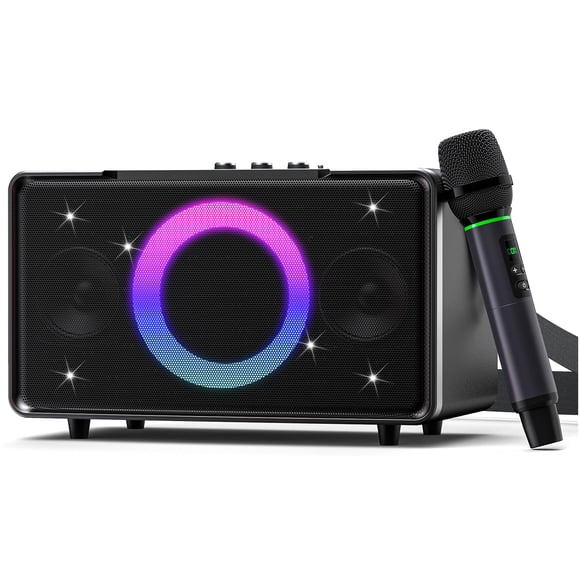 Altavoz Bluetooth GFEEN con micrófono de 100 W, 15 horas de reproducción