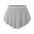 thumbnail image 4 of MIXUE Skirts For Women Summer Mesh Solid Color Soft Ballet Dance Mini Tennis Skirt Daily-Wear,Gray,S, 4 of 7