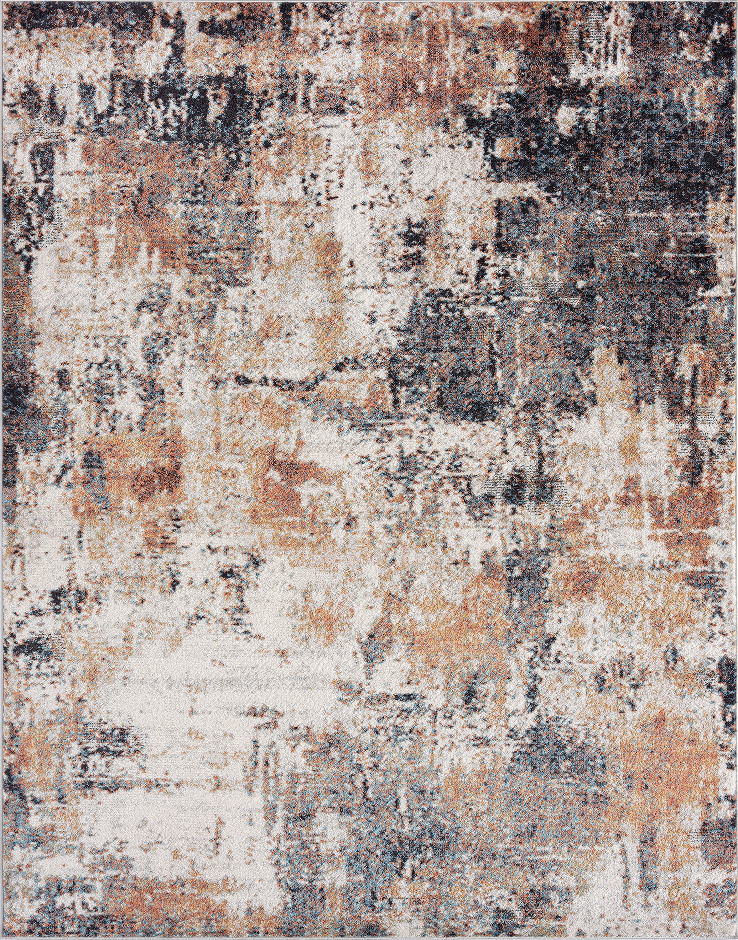 Anabel Contemporary 8' x 10' Multi-Color Polypropylene & Polyester Indoor Area Rug