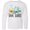 AA-White, variant on Future Scientist with Beakers, Test Tubes and Formulas Long Sleeve Youth T-Shirt