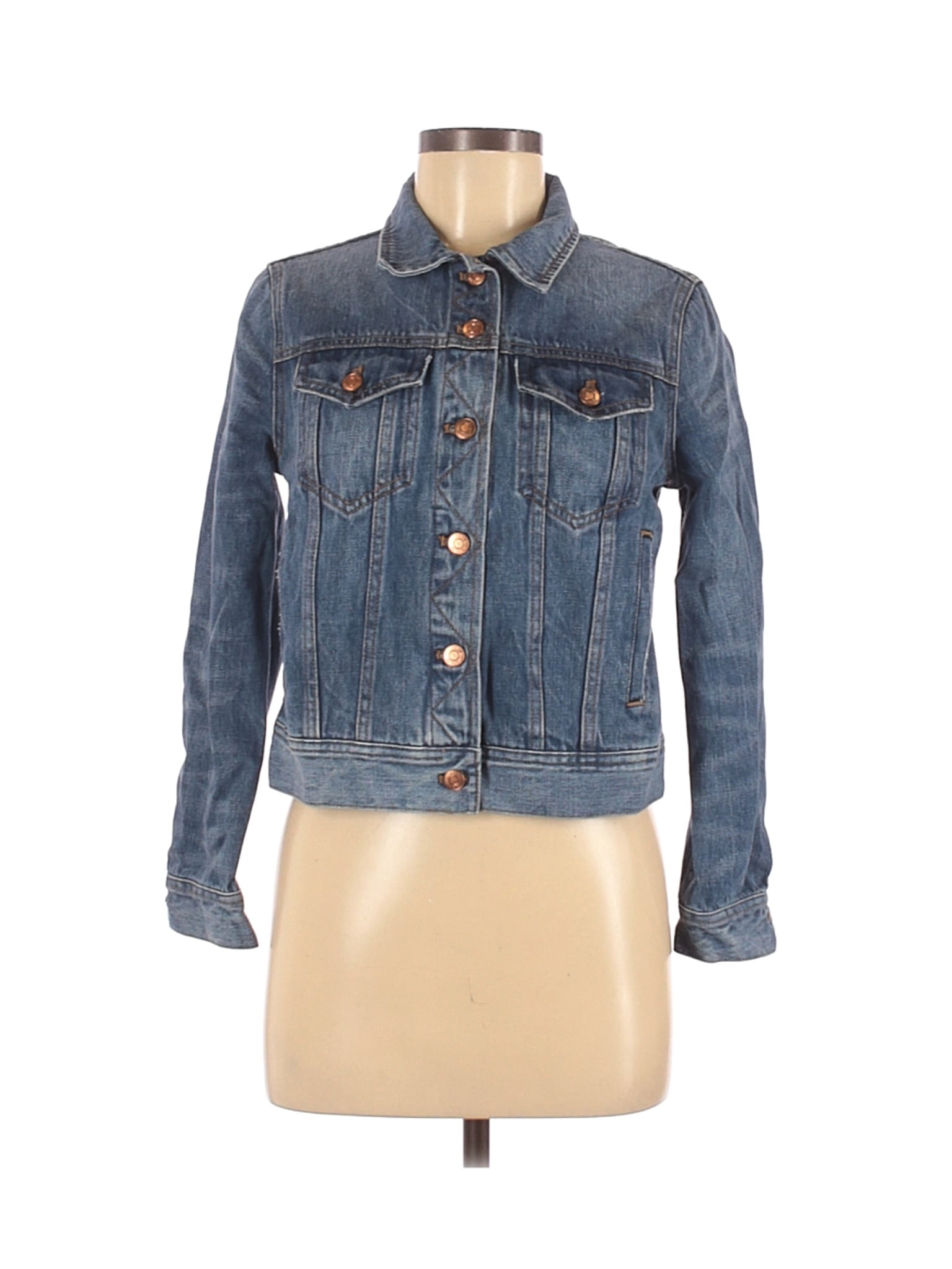 j crew petite denim jacket