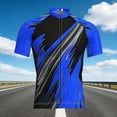 thumbnail image 4 of Yaoyar Men's Cycling Bike Jersey Short Sleeve with 3 Rear Pockets- Moisture Wicking, Breathable, Quick Dry Biking Shirt, 4 of 4