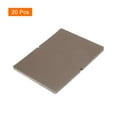 thumbnail image 3 of Uxcell 20Pack Table Place Cards, Printable Place Name Cards for Table Setting Wedding Dinner Parties Events, Pearl Brown, 3 of 5