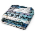 thumbnail image 3 of The Lords of Prayer Blanket Bible Verse Blankets Christian Lord''s of Prayer Religious Throw Throws for Couch Sofa Bed Warm Gifts 50X60 Inch, 3 of 5