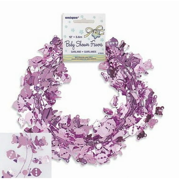 Pink Baby Shower Garland