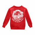 thumbnail image 2 of PMVFHDE Liquidation Sweatshirts d'Automne pour Filles 2024 Sweat à Capuche Décontracté Imprimé Lettre Rouge,100, 2 of 4