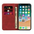 thumbnail image 2 of Nalacover Wallet Case for iPhone 14 Pro Max, High-Quality PU Leather Credit Card Slots Cash Holder Soft Silicone Shockproof Cover with Strong Magnetic Closure Kickstand Flip Folio Case,Red, 2 of 6