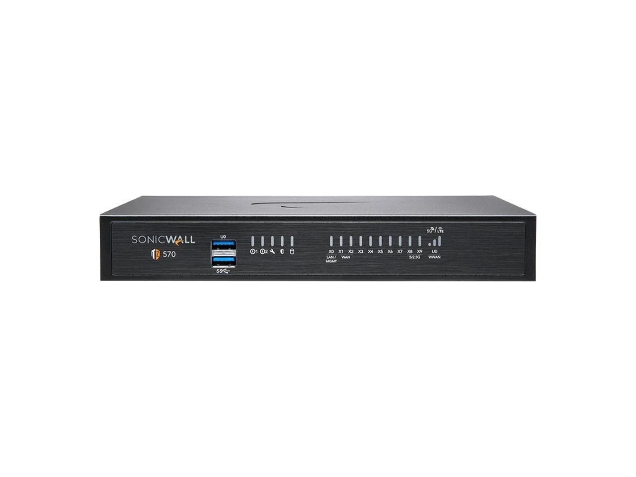 SonicWall TZ570 Network Security Appliance and 2YR Secure Upgrade Plus Advanced Edition (02-SSC-5686) - image 4 of 8