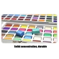 thumbnail image 4 of 90 Couleurs Aquarelle Solide Pigment avec Boîte de Rangement et 1Pcs Pinceau à Eau Stylo, 4 of 7