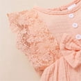 thumbnail image 4 of Maxcozy Toddler Baby Girl Solid Bodysuit Romper Jumpsuit One-Pieces Clothes Outfits, 4 of 5