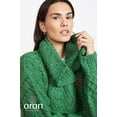 thumbnail image 2 of Plow & Hearth Merino Wool Corina Cardigan Sweater , in Green Size S (4-6), 2 of 4