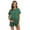Green, variant on Women's Maternity Sets 2 Piece Outfits Breastfeeding Sleepwear Set Pregnant Mothers Casual Home Clothes Short Sleeve Top and Adjustable Elastic Waist Shorts Suit,S-2XL,Gray