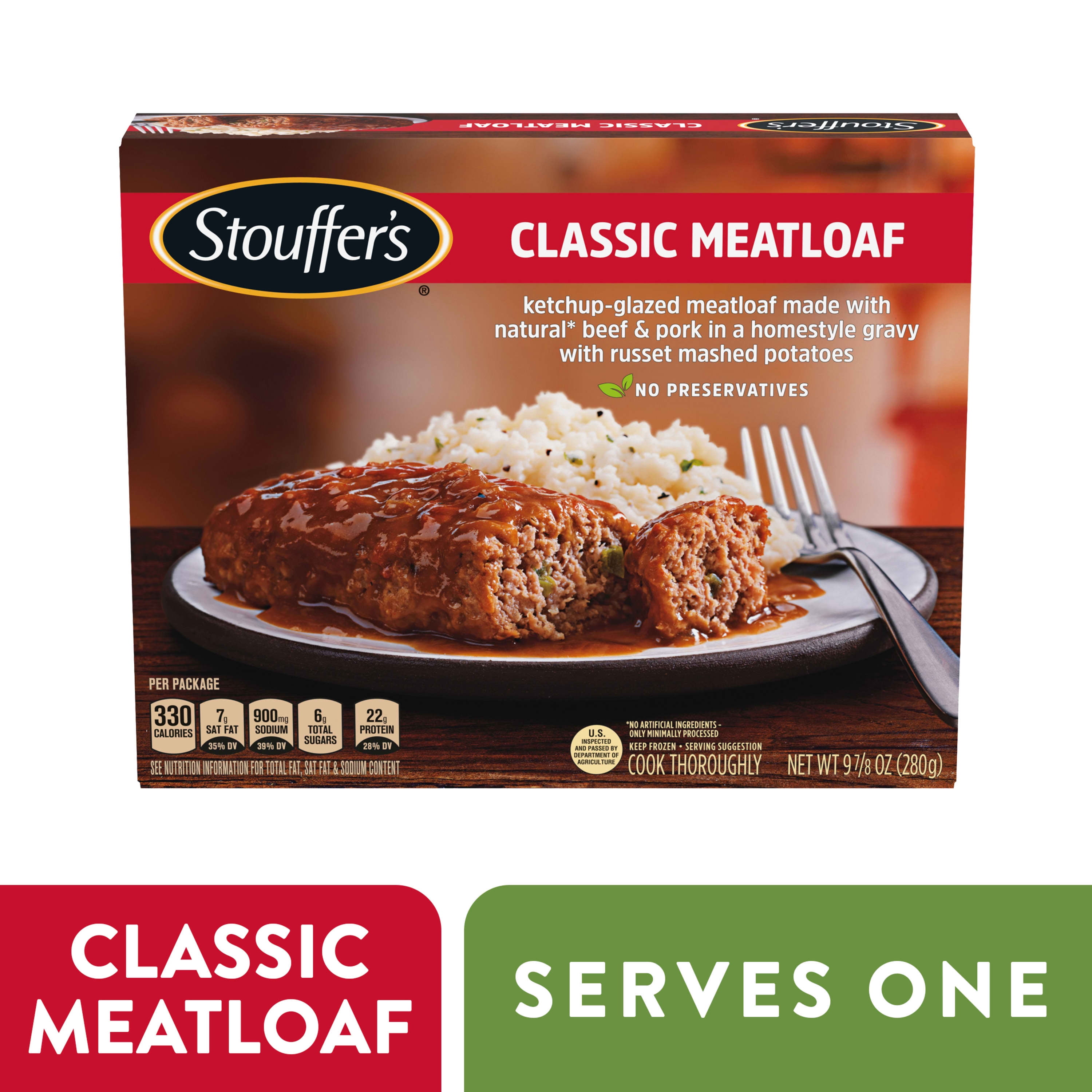 Stouffer's Classic Meatloaf Frozen Meal 9.875 oz.