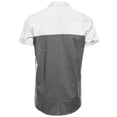 thumbnail image 2 of FashionOutfit Men's Color Block Button Down Short Sleeve Shirt, 2 of 3