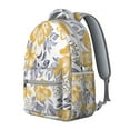 thumbnail image 2 of "Sunflower Themed School Backpack - Beautiful Floral Wildflowers Pattern Bookbag for College Women, Padded Laptop Compartment, Durable Waterproof", 2 of 6