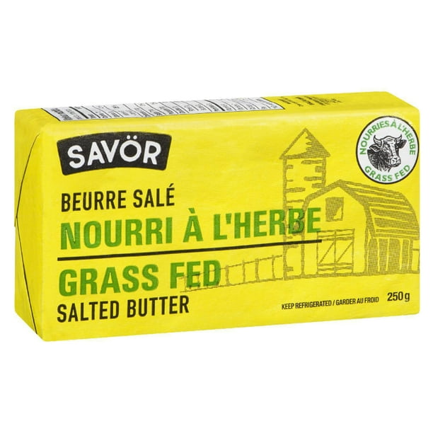 Savör Grass Fed salted Butter Walmart.ca
