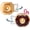 Brown, variant on Comfify Ceramic Donut Mug - Delicious Chocolate Glaze Doughnut Mug with Sprinkles - Funny "MMM... Donuts!" Quote - Popular Cup For Coffee, Tea, and More - Large 14 oz Size