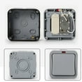 thumbnail image 2 of Mosiee 20A 88*88Mm Abs Ip66 Waterproof 1-Gang Outdoor Switch Weatherproof Junction Box Outdoor Switch Power Tools Parts, 2 of 9
