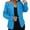 Dark blue, variant on Blazers for Women Under 20$, Mint Green Blazers for Women Business Casual Baberdicy Women's Autumn And Winter Long Sleeved Button Solid Color Cardigan Small Suit Jacket
