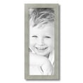 thumbnail image 2 of ArtToFrames 8x20 Inch Classic Silver Picture Frame, This Gray MDF Poster Frame is Great for Your Art or Photos, Comes with Regular Glass (4499), 2 of 8