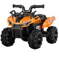 thumbnail image 1 of Cuatrimoto Montable Little monkey Eléctrica 6v Moto Niña Música Led Naranja, 1 of 5