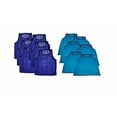 thumbnail image 2 of Bluedot Trading Soccer Training Vests/Pinnies (12 Pack), Youth, Light Blue/Dark Blue, 2 of 3
