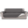 thumbnail image 1 of 2024 Reversible Sofa Slipcover Water Resistant Couch Cover  Sofa Size  Gray/Light Gray, 1 of 7