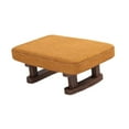 thumbnail image 3 of simhoa Foot Stool Stable Stepstool Foot Rest for Playroom Dressing Room Living Room orange, 3 of 8