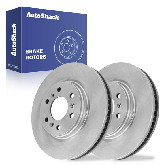 AutoShack Front Brake Rotors for Chevrolet, Pontiac, Buick & Saturn, Uplander 2006-2009 Montana 2006-2009 Terraza 2006-2007 Relay 2006-2007, FWD AWD V6 3.5L 3.9L - 11.69" (297 mm), 6-Lug