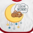 thumbnail image 4 of Inktastic I Love My Mommy Boys or Girls Baby Bib, 4 of 4