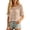 Beige, variant on Luvior Women‘s Boho Crochet Short Sleeve Sweater – Solid Color Knit Tunic with Textured Detail Casual Summer Blouse Black L