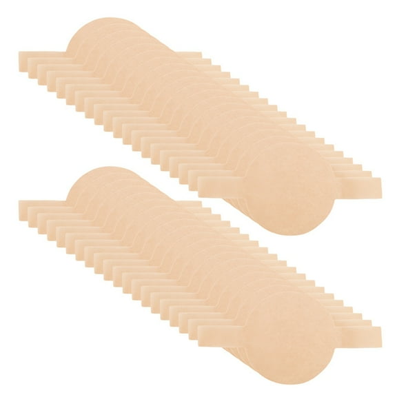 100Pcs Precut Circle Cake Pan Liners Round Non-Stick Parchment Paper with Lift Tabs for Baking Brown 6 inch