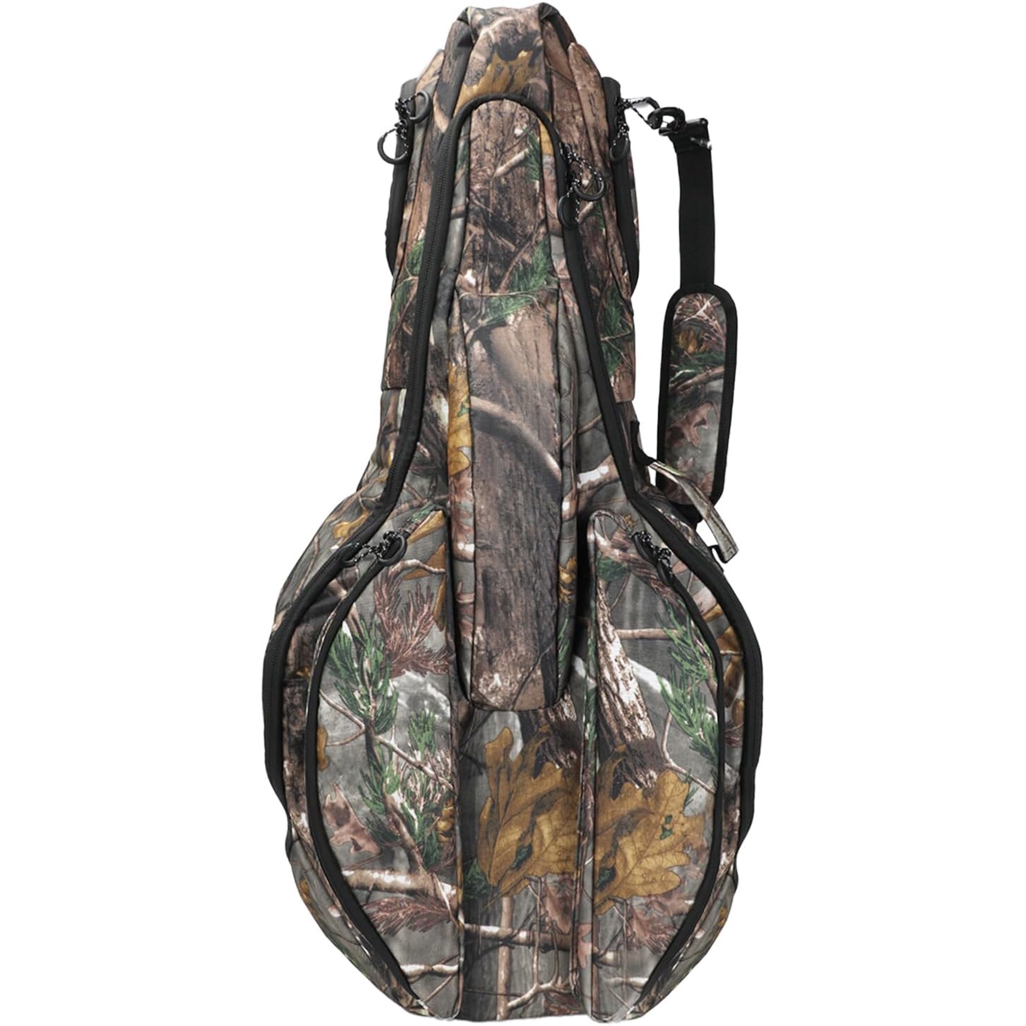 Soft Crossbow Case for Compact and Narrow Limb Crossbows Padded 600D Oxford Bag with Shoulder Strap and 4 Pockets
