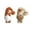C, variant on Esaierr Cartoon Shape Gnome Dolls,Exquisite and Beautiful,Add a Touch of Fun to Your Home,Coffee Gnome Dolls