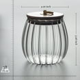 thumbnail image 5 of Srgeilzati Clear Glass Airtight Cookie Food Storage Jar, 5 of 6