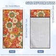 thumbnail image 7 of XYZCANDO Hippie Flowers Seat Cover Towel Highly Absorbent Yoga Towels for Post Gym Workout Running Swimming Beach and Hiking Waterproof Sweat Towel Bucket Seat Cover, 7 of 7