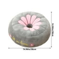 thumbnail image 3 of Solid Chair Cushion,Super Soft Seat Cushion,Comfortable Breathable Cushion,Easy To Carry Cushion,Kitchen Dining Room Cushion,Living Room Bedroom Cushion,Foam Added Multi-purpose Pad, 3 of 6
