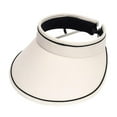 thumbnail image 3 of Summer Sun Visor Hat Beach Cap Comfortable to Wear Fashionable  Beige, 3 of 7