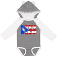 thumbnail image 3 of Inktastic Puerto Rico Flag in Text Boys or Girls Long Sleeve Baby Bodysuit, 3 of 5