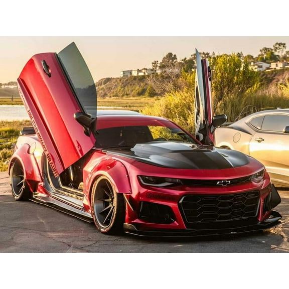 Vertical Doors Inc VDCCHEVYCAM16 Lambo Vertical Door Kit Compatible with 2016-2022 Chevrolet Camaro